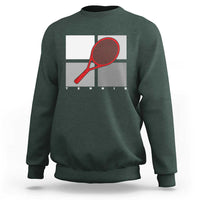 Tennis Obsession Sweatshirt Vintage Sports Lover Gift - Wonder Print Shop
