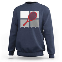 Tennis Obsession Sweatshirt Vintage Sports Lover Gift - Wonder Print Shop