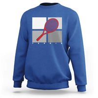 Tennis Obsession Sweatshirt Vintage Sports Lover Gift - Wonder Print Shop