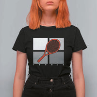 Tennis Obsession T Shirt For Women Vintage Sports Lover Gift - Wonder Print Shop