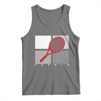 Tennis Obsession Tank Top Vintage Sports Lover Gift - Wonder Print Shop