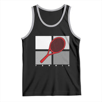 Tennis Obsession Tank Top Vintage Sports Lover Gift - Wonder Print Shop