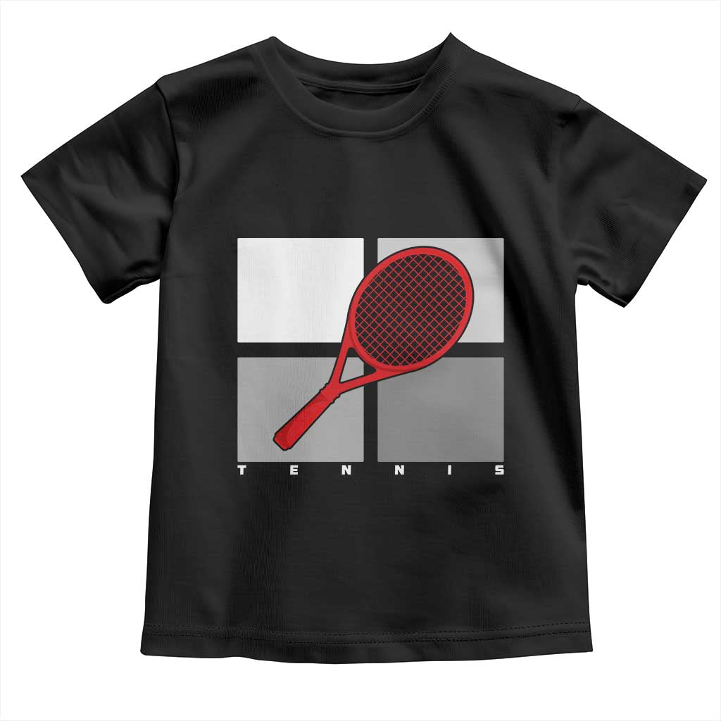 Tennis Obsession Toddler T Shirt Vintage Sports Lover Gift - Wonder Print Shop