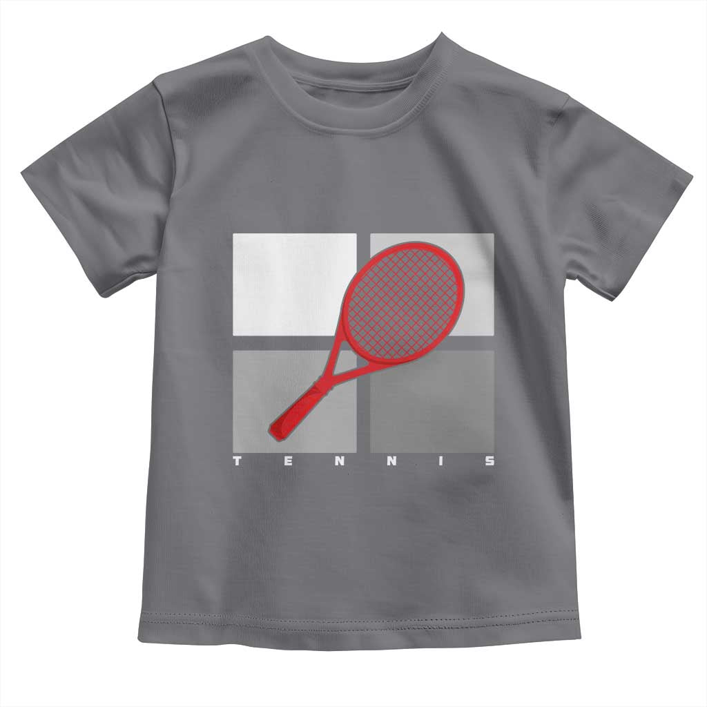 Tennis Obsession Toddler T Shirt Vintage Sports Lover Gift - Wonder Print Shop