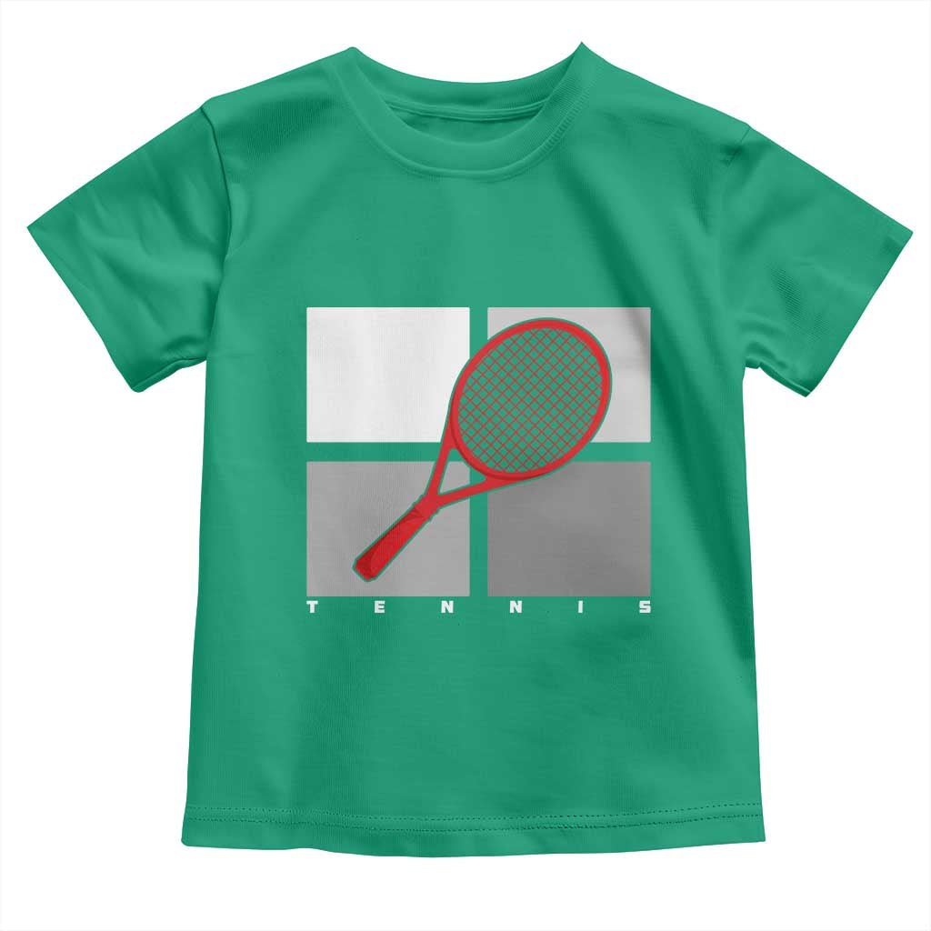Tennis Obsession Toddler T Shirt Vintage Sports Lover Gift - Wonder Print Shop