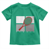 Tennis Obsession Toddler T Shirt Vintage Sports Lover Gift - Wonder Print Shop