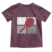 Tennis Obsession Toddler T Shirt Vintage Sports Lover Gift - Wonder Print Shop