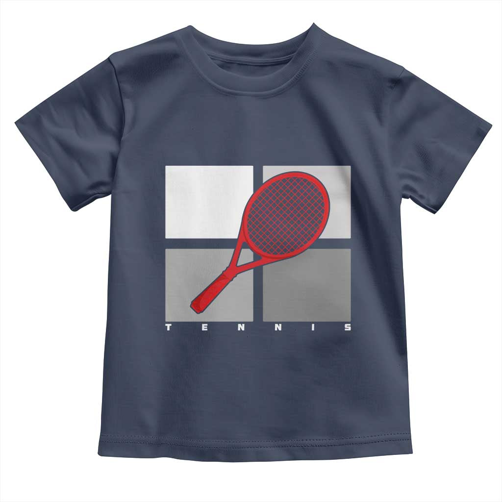 Tennis Obsession Toddler T Shirt Vintage Sports Lover Gift - Wonder Print Shop