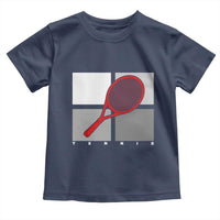Tennis Obsession Toddler T Shirt Vintage Sports Lover Gift - Wonder Print Shop