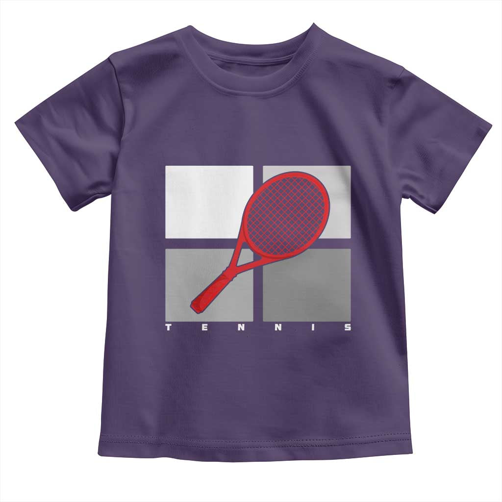 Tennis Obsession Toddler T Shirt Vintage Sports Lover Gift - Wonder Print Shop