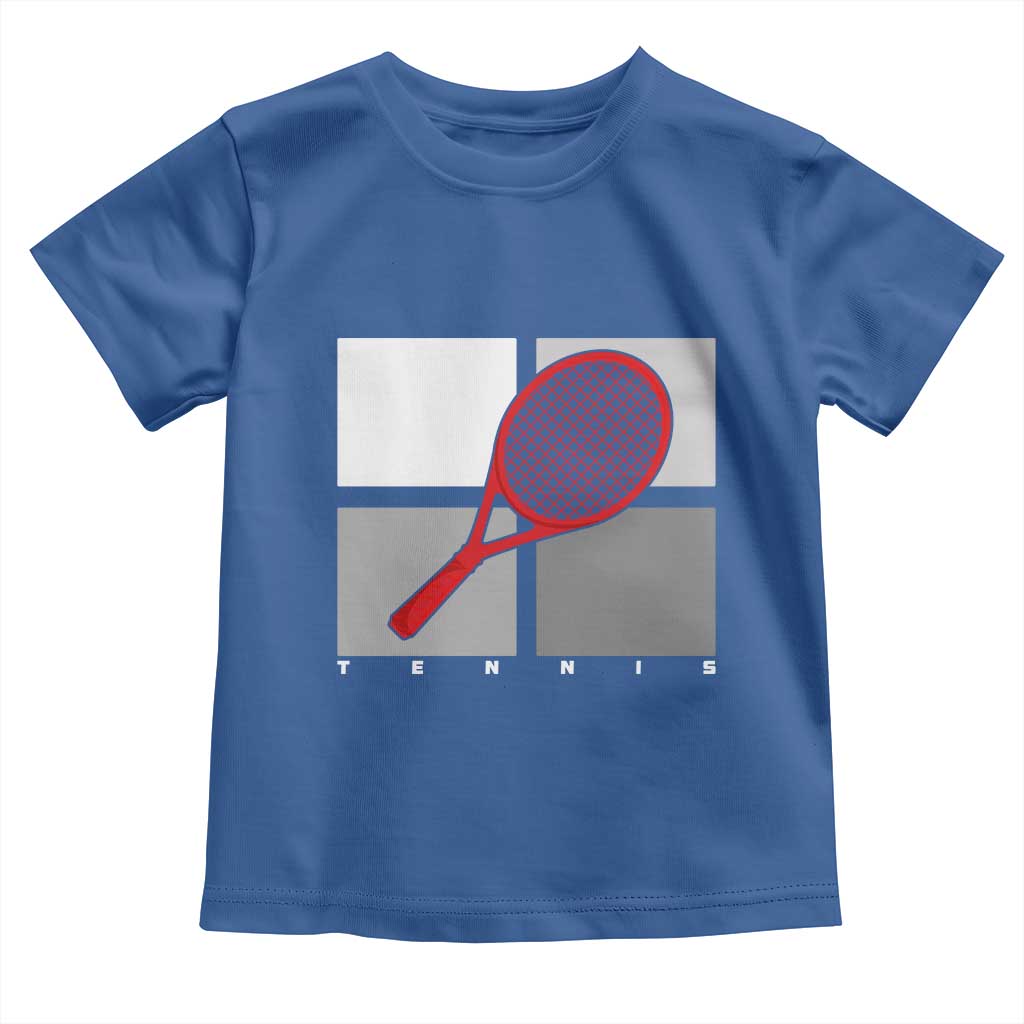 Tennis Obsession Toddler T Shirt Vintage Sports Lover Gift - Wonder Print Shop