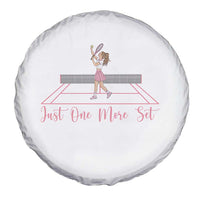 Just One More Set Spare Tire Cover Funny Tennis Player Gift For Women - Wonder Print Shop