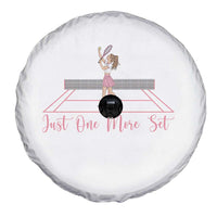 Just One More Set Spare Tire Cover Funny Tennis Player Gift For Women - Wonder Print Shop