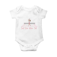 Just One More Set Baby Onesie Funny Tennis Player Gift For Women - Wonder Print Shop