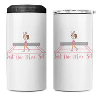 Just One More Set 4 in 1 Can Cooler Tumbler Funny Tennis Player Gift For Women - Wonder Print Shop