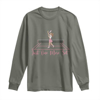 Just One More Set Long Sleeve Shirt Funny Tennis Player Gift For Women - Wonder Print Shop