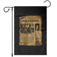 Rosa Parks Garden Flag Female Empowerment History Gift