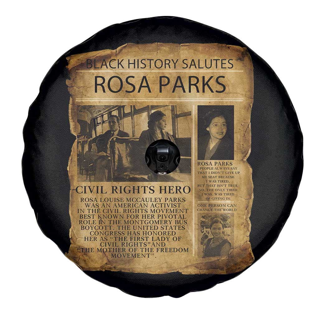 Rosa Parks Spare Tire Cover Female Empowerment History Gift