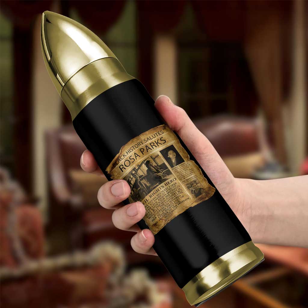 Rosa Parks Bullet Tumbler Female Empowerment History Gift