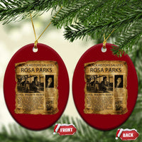 Rosa Parks Ceramic Ornament Female Empowerment History Gift