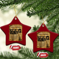 Rosa Parks Ceramic Ornament Female Empowerment History Gift