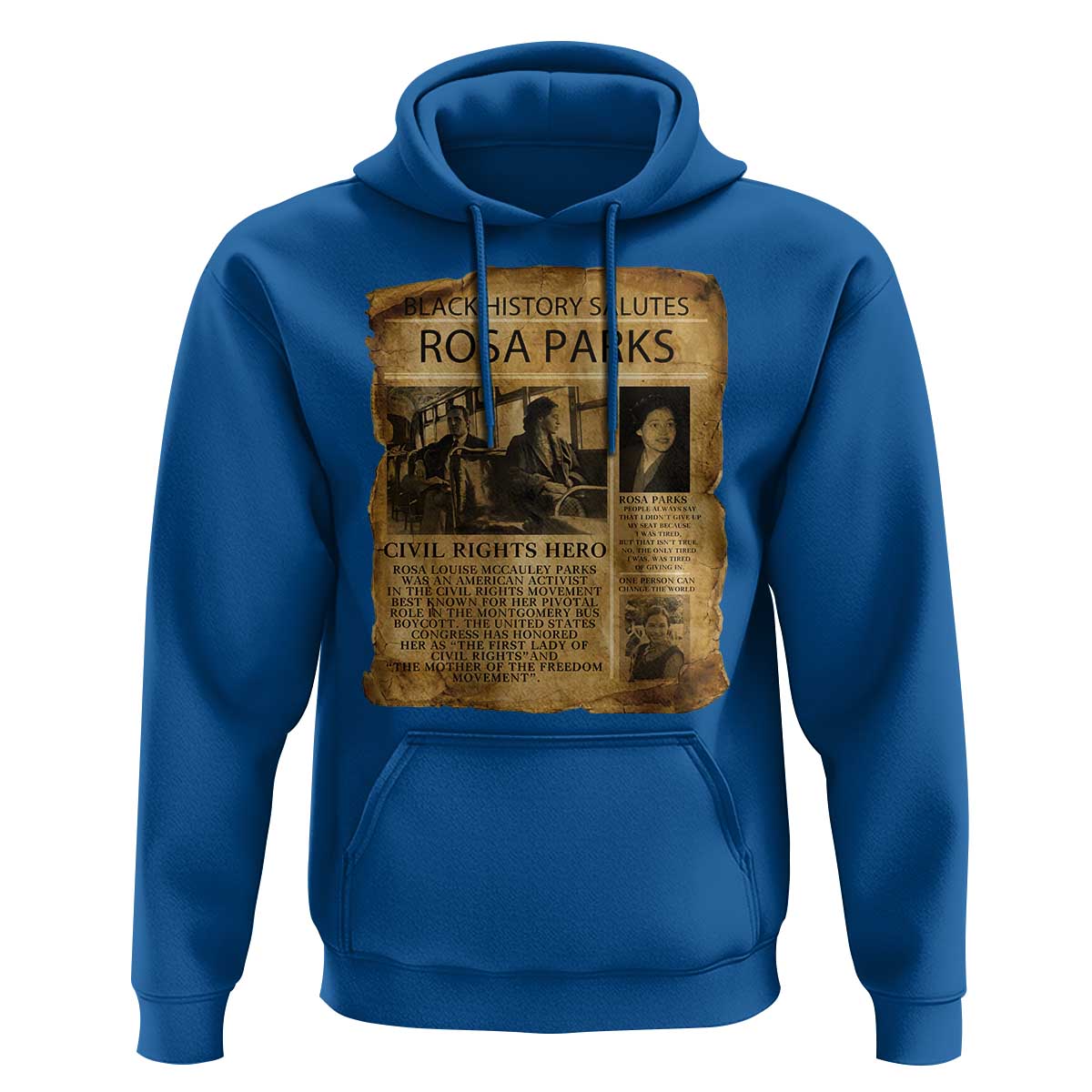 Rosa Parks Hoodie Female Empowerment History Gift