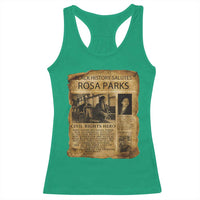 Rosa Parks Racerback Tank Top Female Empowerment History Gift