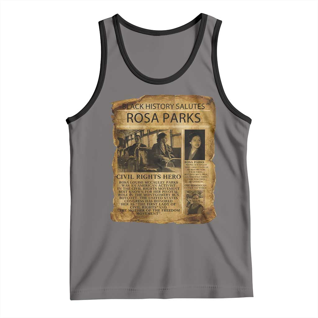 Rosa Parks Tank Top Female Empowerment History Gift