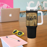 Rosa Parks Tumbler With Handle Female Empowerment History Gift