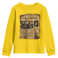 Rosa Parks Youth Sweatshirt Female Empowerment History Gift