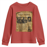 Rosa Parks Youth Sweatshirt Female Empowerment History Gift