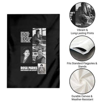 Rosa Parks Garden Flag Strong Black Woman Leader