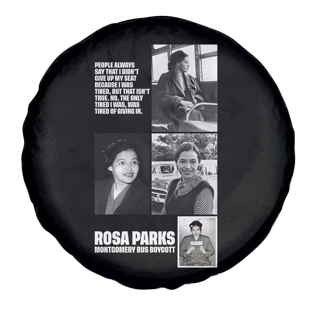 Rosa Parks Spare Tire Cover Strong Black Woman Leader