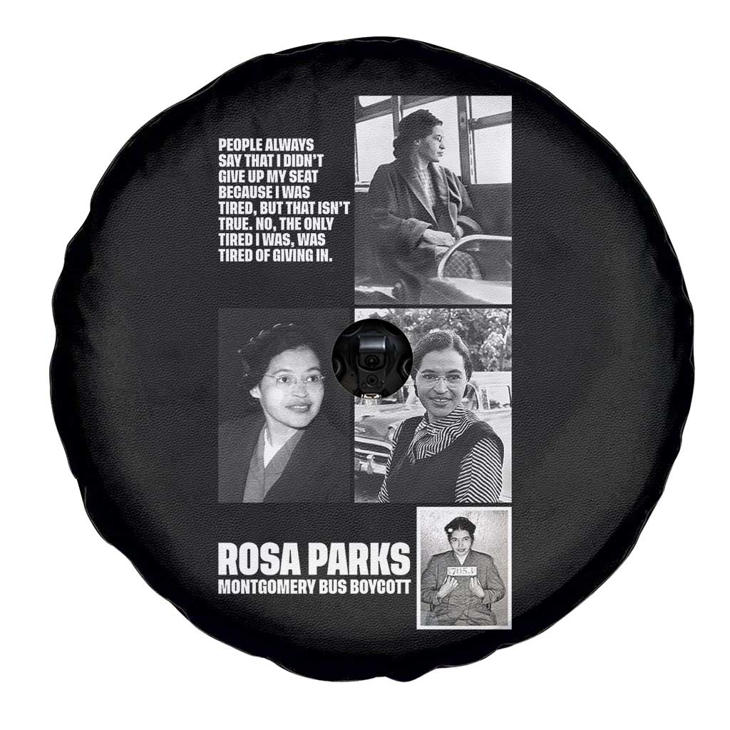 Rosa Parks Spare Tire Cover Strong Black Woman Leader