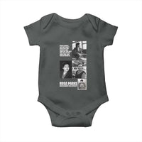 Rosa Parks Baby Onesie Strong Black Woman Leader