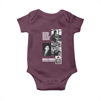 Rosa Parks Baby Onesie Strong Black Woman Leader