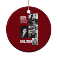 Rosa Parks Ceramic Ornament Strong Black Woman Leader