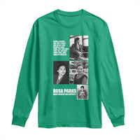 Rosa Parks Long Sleeve Shirt Strong Black Woman Leader