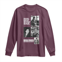 Rosa Parks Long Sleeve Shirt Strong Black Woman Leader