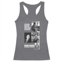 Rosa Parks Racerback Tank Top Strong Black Woman Leader