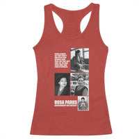Rosa Parks Racerback Tank Top Strong Black Woman Leader