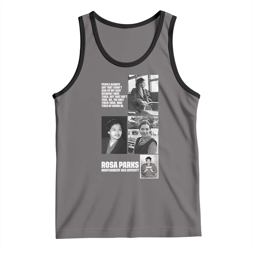 Rosa Parks Tank Top Strong Black Woman Leader