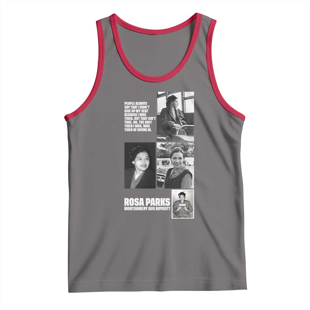 Rosa Parks Tank Top Strong Black Woman Leader