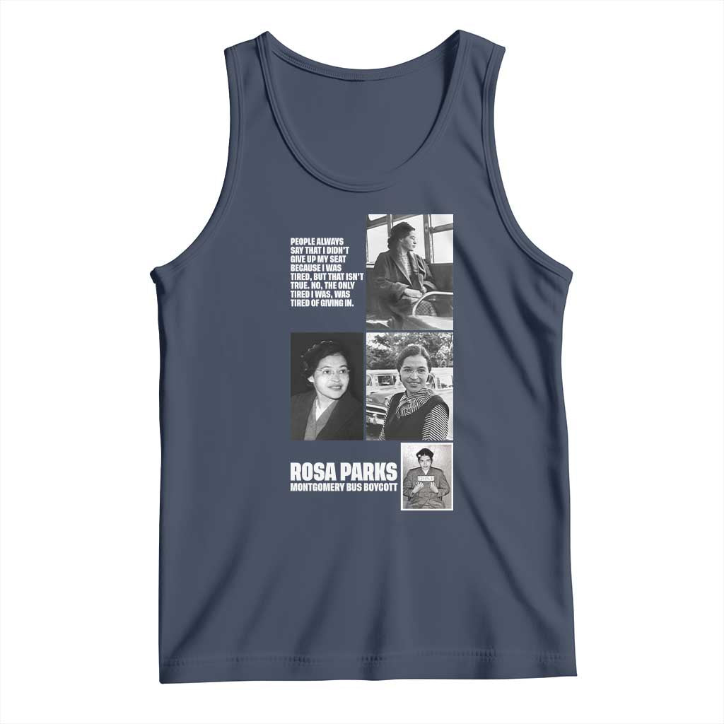 Rosa Parks Tank Top Strong Black Woman Leader