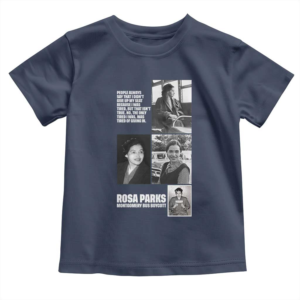 Rosa Parks Toddler T Shirt Strong Black Woman Leader
