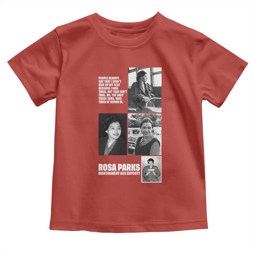 Rosa Parks Toddler T Shirt Strong Black Woman Leader