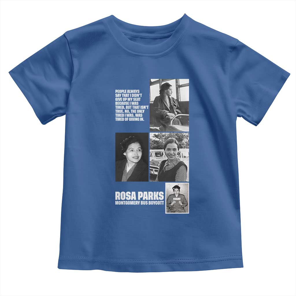 Rosa Parks Toddler T Shirt Strong Black Woman Leader