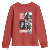 Rosa Parks Youth Sweatshirt Strong Black Woman Leader