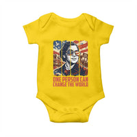 Rosa Parks Civil Rights Legacy Baby Onesie One Person Can Change The World