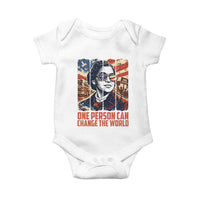 Rosa Parks Civil Rights Legacy Baby Onesie One Person Can Change The World
